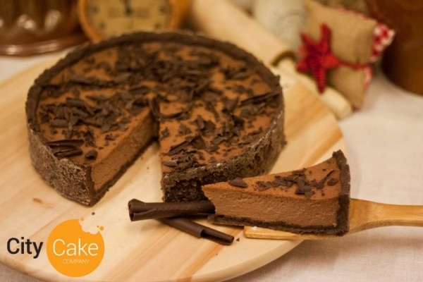 Cheesecake z belgickou čokoládou