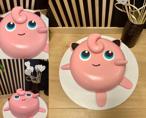 Torta s motívom pokémona Jiglipufa